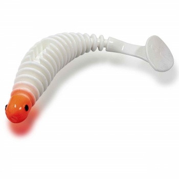 SHAD WORM BLACK CAT 25G 17CM RED HEAD - Img 2