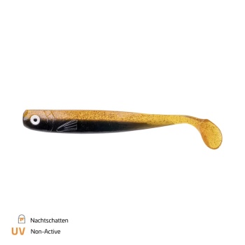 SHAD ZECK ZANDER GUMMI 16CM NACHTSCHATTEN 2BUC