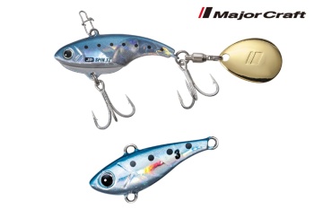 SPINERTAIL MAJOR CRAFT JIGPARA SPIN 3.9cm 12gr #001 Iwashi