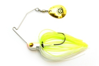 SPINNERBAIT RAID LEVEL SPIN PINO SINGLE COLORADO 7gr 08 Chart Back Pearl