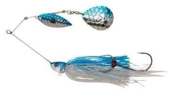 SPINNERBAIT SAVAGE GEAR DA BUSH 14CM/21G SINKING BLUE SILVER