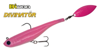SPINNERTAIL BIWAA DIVINATOR MEDIUM 18CM 35GR 101 UV PINK
