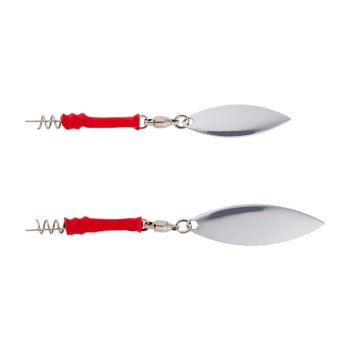 SPINNERTAIL SAVAGE GEAR SPINNER SCREWIN TEASER, MARIMEA S RED-SILVER 3BUC/PLIC - Img 2