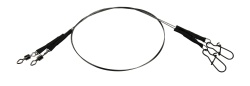 STRUNA DAM KINK-FREE TITANIUM 30CM / 15KG / 2BUC