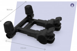 SUPORT UMBRELA COLMIC SCURT 17.5cm