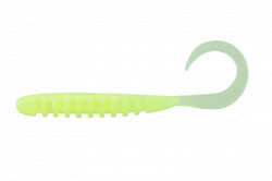 TWISTER JACKALL TIDE CURLY 2INCH GLOW CHART 8BUC/PL
