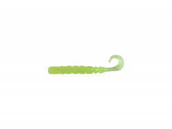 TWISTER MUSTAD AJI FINESSE MICRO 6.4CM CLEAR CHARTREUSE 12BUC/PL
