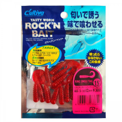 TWISTER ROCK'N BAIT CULTIVA RB-3 32 SHRIMP RED RING SINGLE TAIL