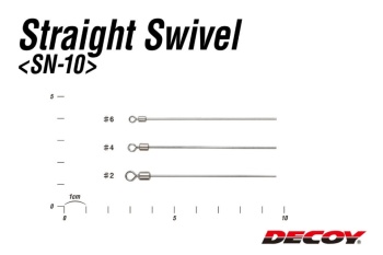 VARTEJ DECOY SN-10 STRAIGHT SWIVEL NR.6 8BUC/PLIC - Img 4