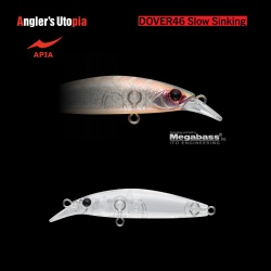 VOBLER APIA DOVER 46 SLOW SINKING 46MM 2.3GR 07 SUPER CLEAR