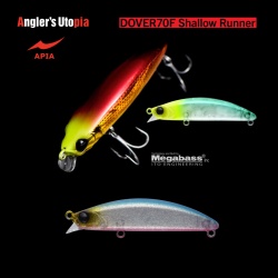 VOBLER APIA DOVER 70F SHALLOW RUNNER 70MM 8.5GR 05 REDBUL DUST