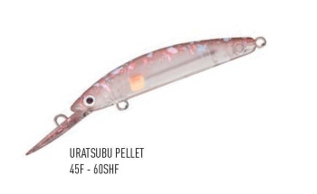 VOBLER DAIWA PRESSO DOUBLECLUTCH 60F1 4,5CM/1,6G URATSUBU PELLET