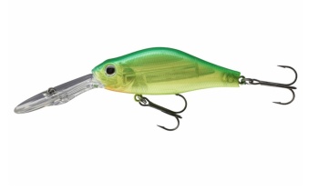 VOBLER DAIWA TOURNAMENT MEGA SCOUNTER 6,8CM/14G LIME CHART