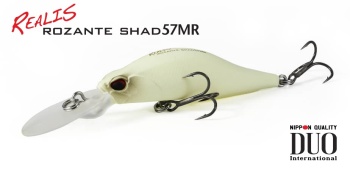 VOBLER DUO REALIS ROZANTE SHAD 57MR 5.7CM 4.8GR ACC3008 NEO PEARL - Img 2