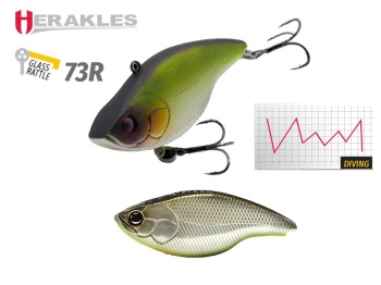 VOBLER HERAKLES BLAZE RATTLE 73R S 7.3cm 17gr Reaction Shad