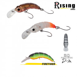 VOBLER HERAKLES MOTH SK SINKING 3.7cm 2.4gr Fire Tiger