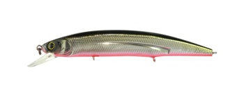 VOBLER HIDE UP HU-MINNOW 111SP 11CM 17GR 251 BLACK BACK SILVER