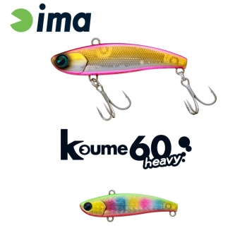 VOBLER IMA KOUME VIBRATION 60 HEAVY 60MM 17GR 117 BALL COLOR