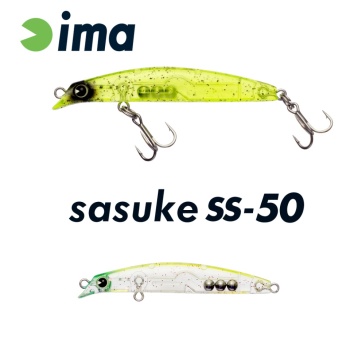VOBLER IMA SASUKE SS-50 50MM 1.7GR 010 LIME RED PEPPER