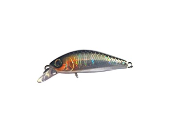 VOBLER JACKALL CHUBBY MINNOW 35 3.5CM / 2.5G HL SILVER & BLACK - Img 3
