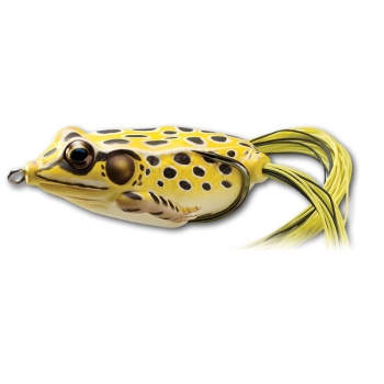 VOBLER LIVE TARGET HOLLOW BODY FROG WALKING BAIT 4,5CM/7G 501 YELLOW/BLACK