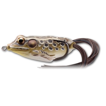 VOBLER LIVE TARGET HOLLOW BODY FROG WALKING BAIT 6,5CM/21G 502 TAN/BROWN
