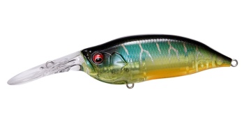 VOBLER MEGABASS IXI SHAD TYPE-3 57mm 7.0gr CLEAR HOT TIGER