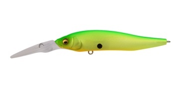 VOBLER MEGABASS X-NANAHAN+2 75mm 7gr MAT CHART LIME