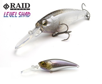 VOBLER RAID LEVEL SHAD 50.3MM 4.3GR SU 033 UROKO