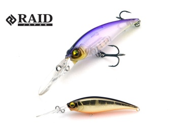 VOBLER RAID LEVEL SHAD SPRINTER 68MR 68MM 5.9GR 006 REAL KINKURO