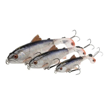 VOBLER SAVAGE GEAR 3D SMASH TAIL 10CM/17G BLACK GHOST - Img 3