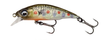 VOBLER SAVAGE GEAR 3D STICKLEBAIT TWITCH 5,5CM/7G BROWN TROUT SMOLT - Img 2