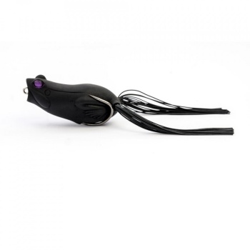 VOBLER SAVAGE GEAR HOP POPPER FROG 5.5CM / 15G BLACK - Img 2