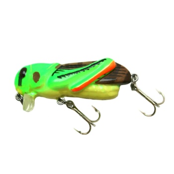 VOBLER TRICK TROUT GRASSHOPPER F 35MM 1.8GR CULOARE 001 GREEN