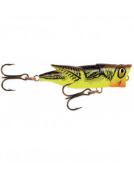 VOLBLER STORM HOPPER POPPER 4CM 2G CULOARE BROWN YELLOW