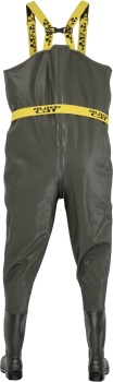 WADERS BLACK CAT GREEN BOOTED WADERS 10/44 - Img 2