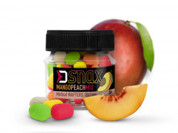 WAFTER DELPHIN MIX D SNAX WAFT 10X7MM / 20G MANGO-PIERSICĂ