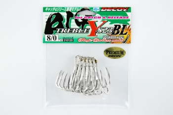 ANCORA DECOY Y-S23BL BIG TREBLE NR.10/0 MAGIC BARBLESS 4BUC/PLIC
