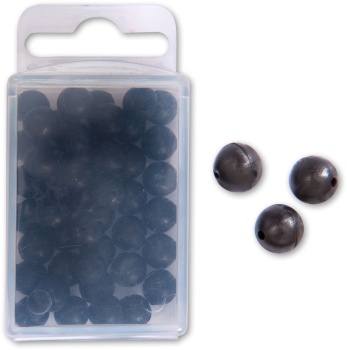 BILE BLACK CAT HARD BEAD D=8MM BLACK 50PCS