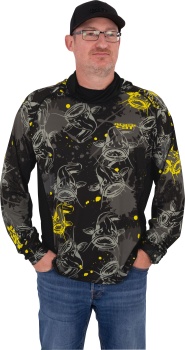 BLUZA UV BLACK CAT PERFORMANCE SUN TOP S