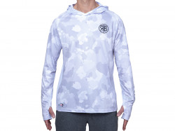 BLUZA UV HANORAC RTB UV LONG SLEEVE HOODIE UPF 50+ LIGHT CAMO GREY MARIMEA XL