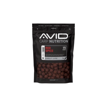 BOILIES AVID CARP RED SPICE 15MM 1KG - Img 1