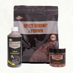 BOILIES DYNAMITE BAITS SPICY SHRIMP & PRAWN BOILIES 20MM 1,8KG