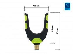 CAP SUPORT SPATE LANSETA DELPHIN SIXTO REAXE, FORMA U, 4.5x5.5CM