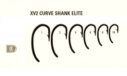 CARLIG CRAP MUSTAD XV2 CURVED OCHI NICHEL NEGRU 10BUC / PL NR 1