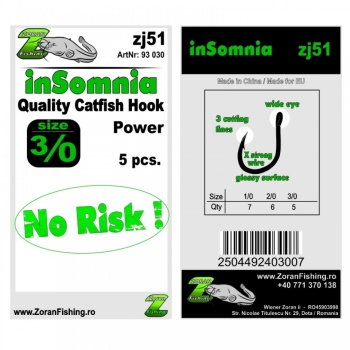 CARLIG INSOMNIA ZJ51 MARIME 3/0, 5 BUC/PLIC - Img 3