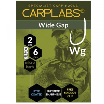 CARLIG KONGER CARPLABS® WIDE GAP NO.2 TITANIUM GREY RINGED 6BUC