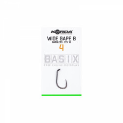 CARLIG KORDA BASIX WIDE GAPE BARBLESS NR.4 10BUC / PL