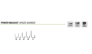 CARLIG MUSTAD ULTRAPOINT POWER MAGGOT MAR.8 15BUC/PL - Img 2