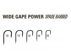 CARLIG MUSTAD WIDE GAPE MATCH MU06 NI 10BUC / PL NR.18